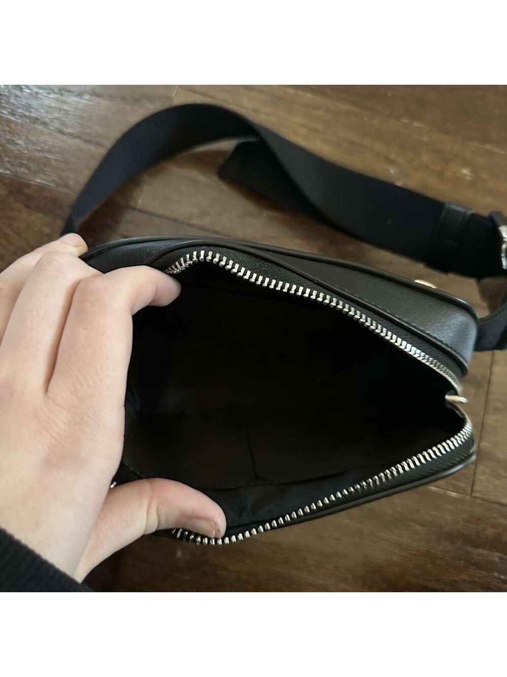 Lululemon-Everywhere belt bag- Black Cactus leather-1L-NWT - Picture 12 of 14